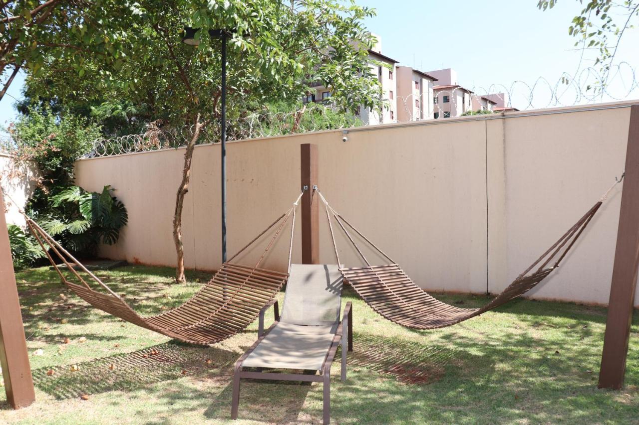 Flat Com Wifi, Piscina, Split E Estacionamento Leilighet Ribeirão Preto Eksteriør bilde