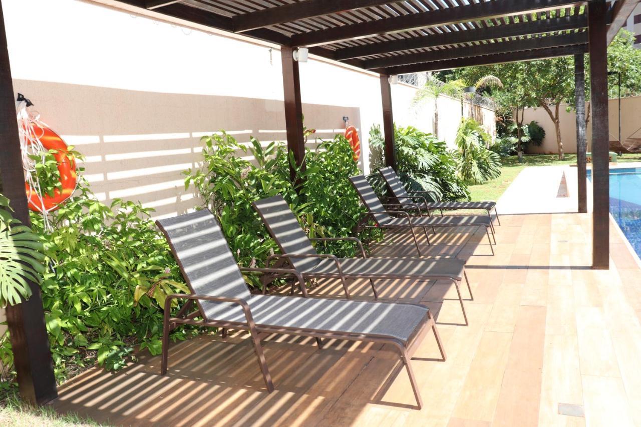Flat Com Wifi, Piscina, Split E Estacionamento Leilighet Ribeirão Preto Eksteriør bilde